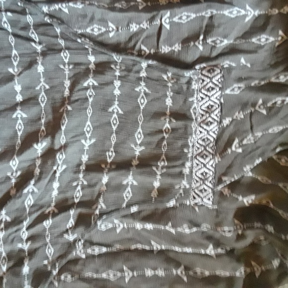 Altar’d State Boho Tunic Dress with Pocket - Picture 3 of 5